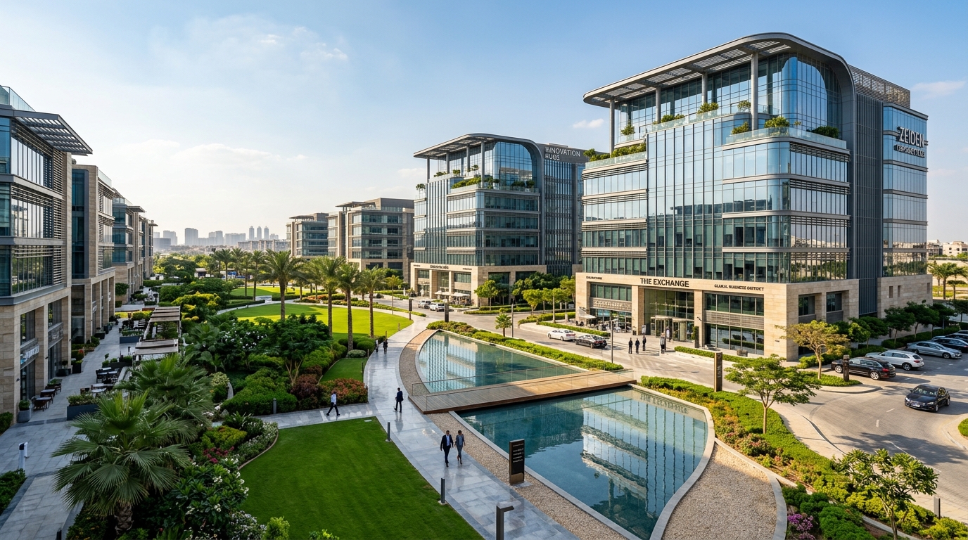 City Green & ZED Business Locations